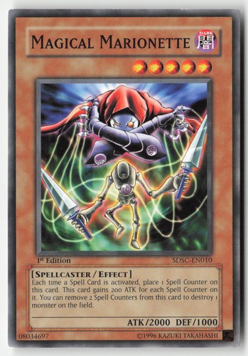 Magical Marionette [1st Edition] SDSC-EN010 card