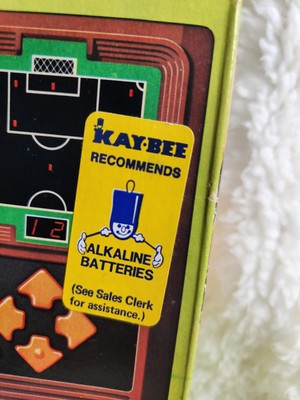 Mattel Electronics SOCCER No 1052 Vintage 1978 Pocket Game w