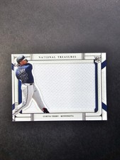 2022 National Treasures Curtis Terry 🔥 SP Jumbo Jersey Player Worn #'d 48/99! 