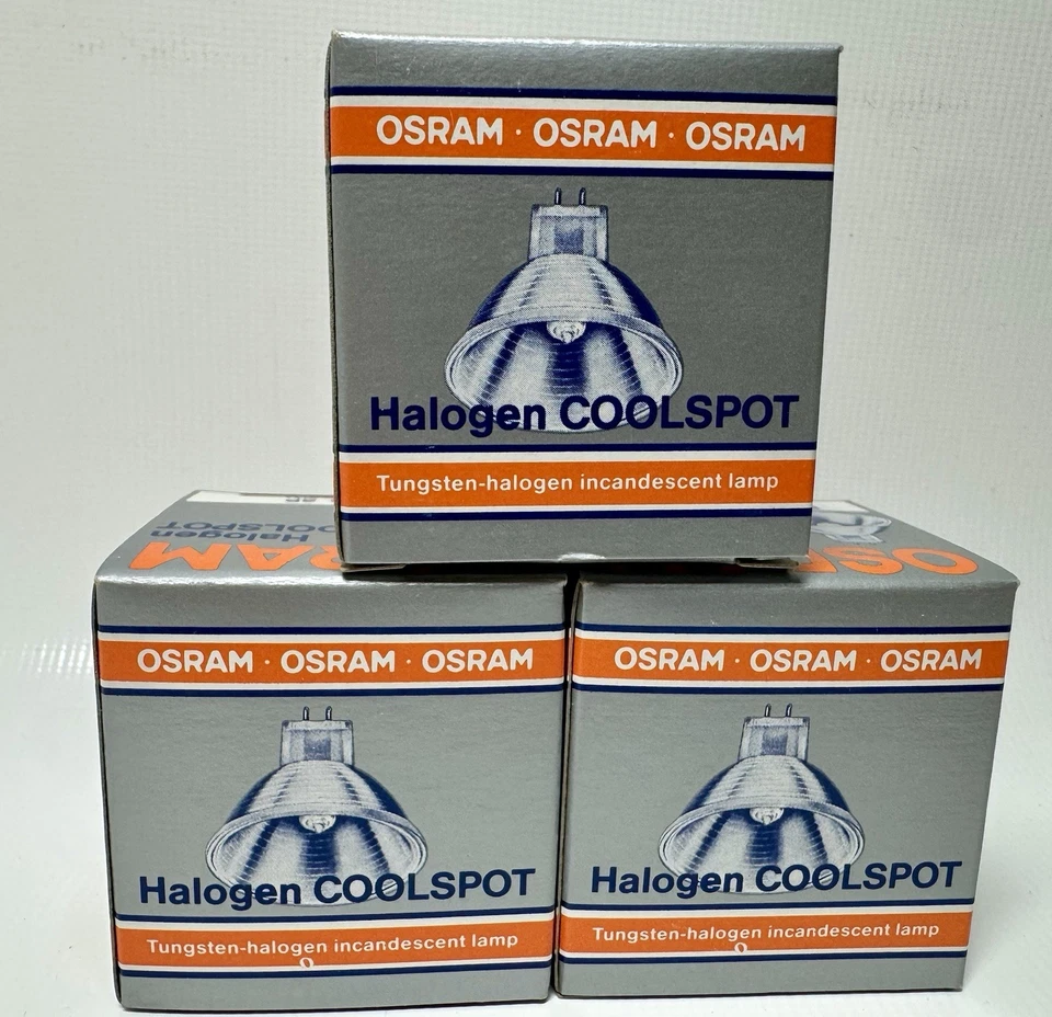 Osram EYF Haloogen Coolspot 75W 12V 41880 SP Bulb Lamp GU5.3 Tungsten Lot of 3 - Image 4 of 4