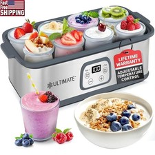 Probiotic Yogurt Maker Cultures Live Probiotics Adjustable Temp Homemade Yogurt