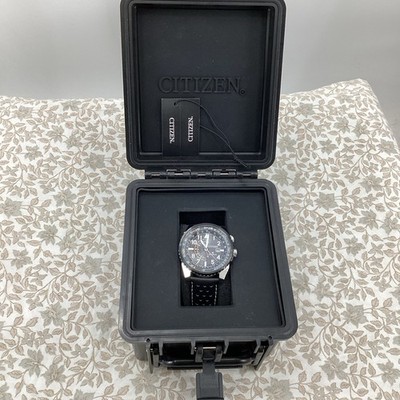 S. Citizen Men's Eco-Drive Promaster Nighthawk Watch in Black ~ NIB! SHIPS FREE!