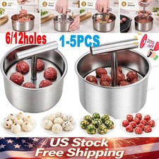 1-5x Manual Press Meatball Making Maker Mold ...