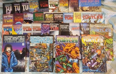 Teenage Mutant Ninja Turtles Mirage Studios Comics Lot Including Final Issue #62