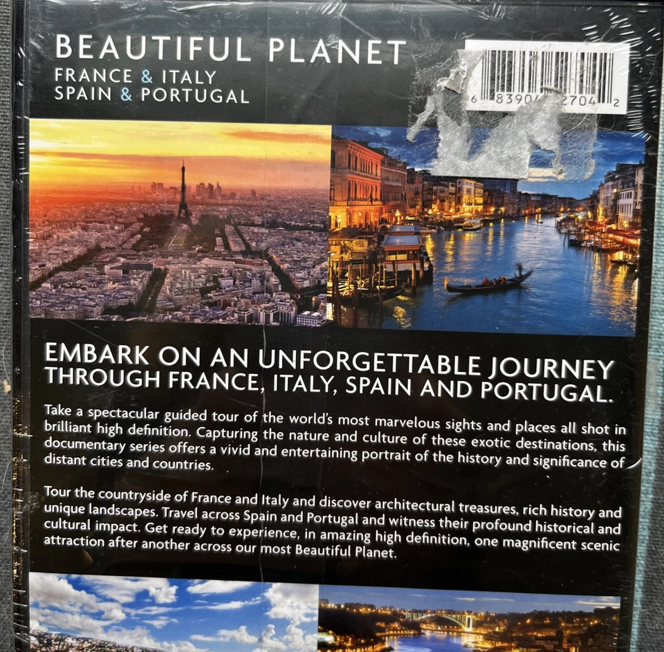Beautiful Planet France & Italy, Spain & Portugal (DVD,2012) - Image 3 of 3