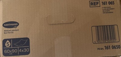 120 HARTMANN Molicare Premium Einmalbettunterlagen 5 Tropfen Größe 90x60 cm OVP