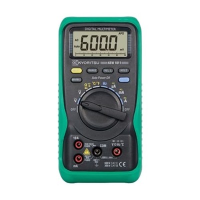KYORITSU 1011 Digital Multimeter Compact Tester AC/DC Voltage Ohm Made in Japan