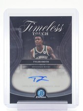 TYLER SMITH 2025-26 BOWMAN CHROME TIMELESS TOUCH AUTOGRAPH #TTA-TS AUTO Q4155