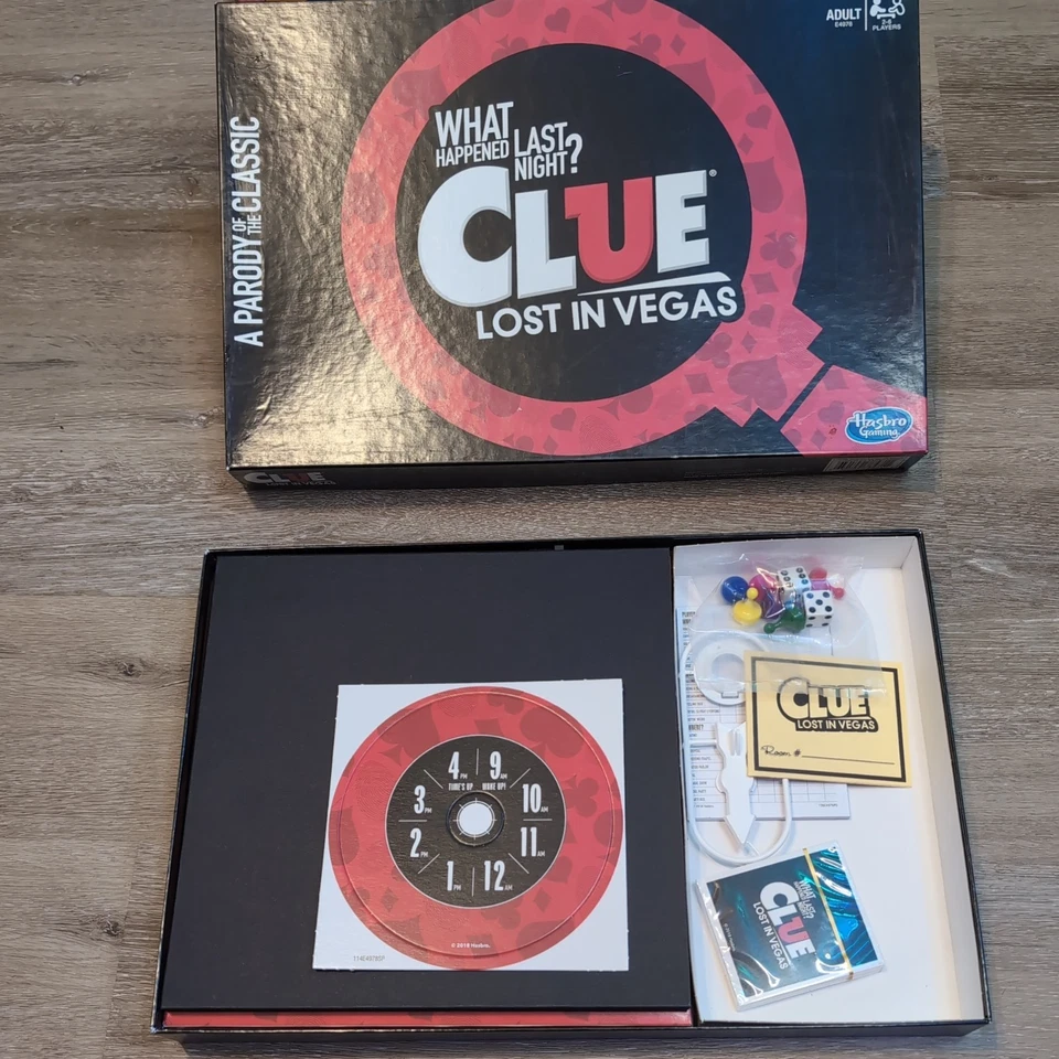 Opened box - Clue Lost In Vegas- What Happened Last Night? - Image 2 of 4