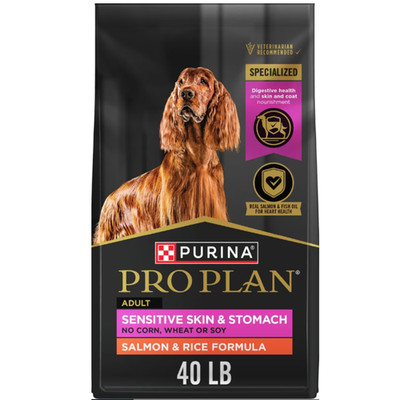 Purina Pro Plan Sensitive Skin Stomach Salmon and Rice Formula Dog Food