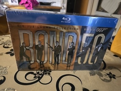JAMES BOND 50 DIE JAMES BOND JUBILÄUMS COLLECTION (BLU-RAY) ORGINAL VERPACKT