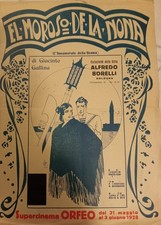 1928  Brochure film muto "el moroso de la nona"da museo!!!