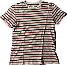 J. Crew Mens Slim Washed Crew Neck Short Sleeve Tee Size S Blue Pocket T-Shirt