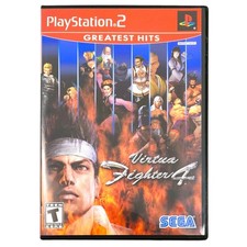 Virtua Fighter 4 [Greatest Hits] PS2 (Very Good, CIB, Scratch Free Disc)