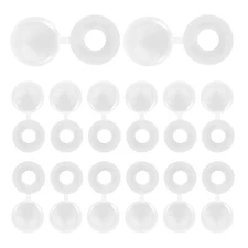  500 PCS Decorative Screw Covers Plastic Integrated Cap Flip Top Caps