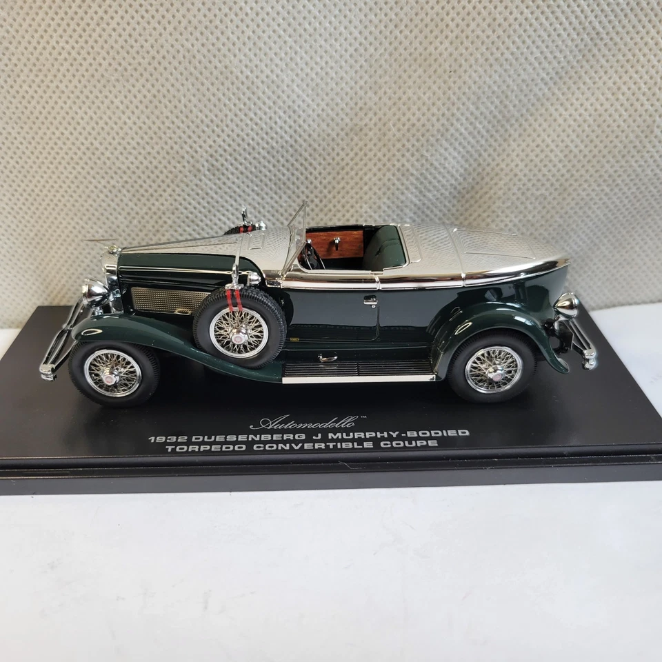 1/43 1932 Duesenberg J Murphy-Bodiea Torpedo Convertible Coupe Automodello.  - Image 4 of 4