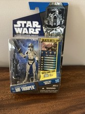 Star Wars The Clone Wars Arf Trooper Jungle Camo Cw 24 Cannon Fires Missiles