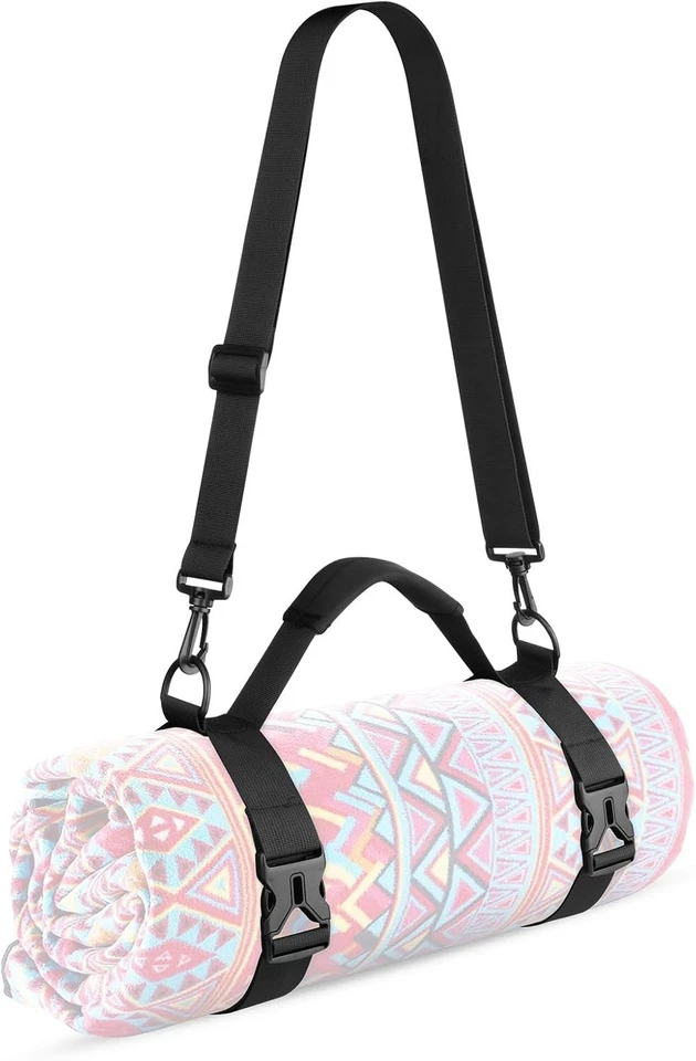 Коврик для йоги ремень для переноски ремень регулируемая наплечная ручка одеяло для пикника - Изображение 3 из 4