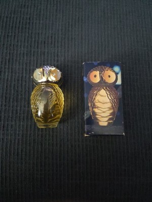 Vintage Avon Owl Perfume Bottle Sweet Honesty Cologne fl oz - Main Image