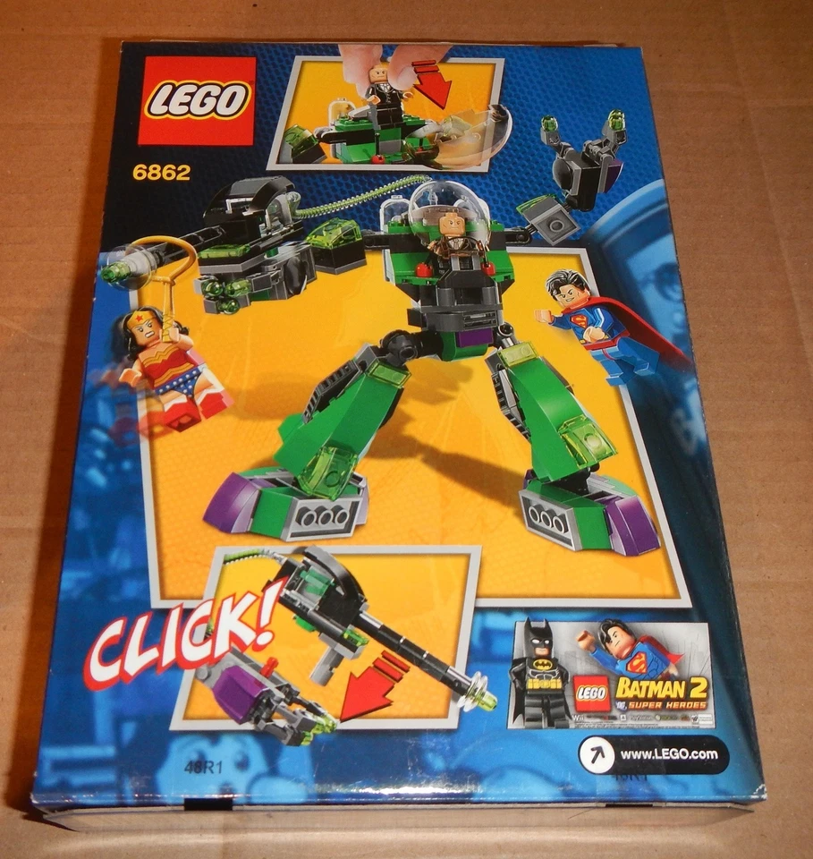 LEGO 6862 Super Heroes Superman vs. Power Armor Lex Nuevo Precintado Foto 2 de 4