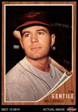 1962 Topps #290 Jim Gentile Orioles 7.5 - NM+