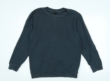 Womens UK Size 8 Topshop Blue Pullover Sweatshirt
