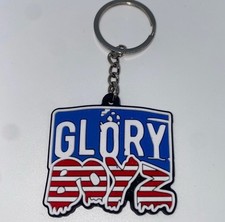 Chief Keef Glo Gang Flag Keychain 4 inches hanger WorldWide Sold out Glory Boyz