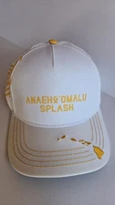 Hawaii Trucker Mesh Ball Cap "Anaehoomalu Splash" Boco Gear West Hawaii Island