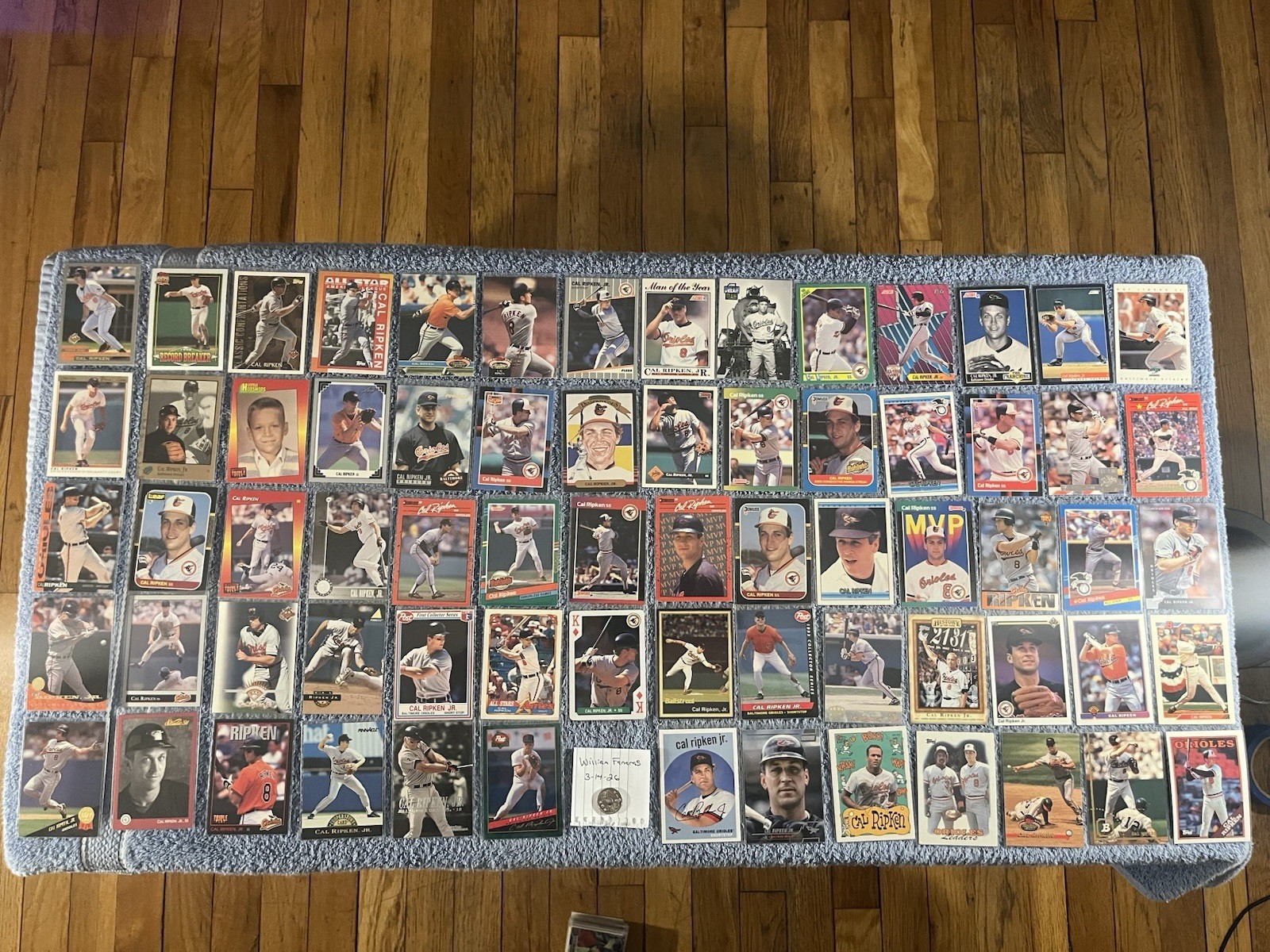 🔥 Huge Cal Ripken Jr. Card Lot  143 Cal Ripken Jr. baseball cards NO duplicates