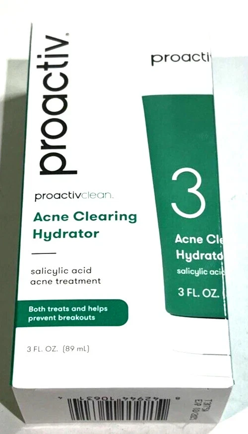 Expired Proactiv Clean Step 3 Acne Clearing Hydrator 3-oz (Lot of 80 Boxes) - Image 2 of 4
