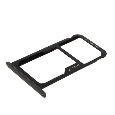 SIM Kartenhalter Card Tray Slot Holder Micro SD Slot Schwarz für Huawei P9 Lite