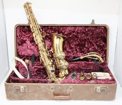Strasser Margaux Alto 1950's Saxophone 144-146. Boul.De LaVillette Paris Vintage
