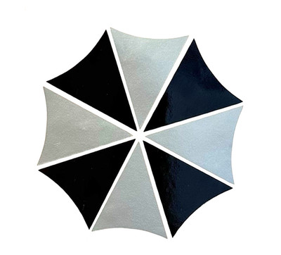 New Umbrella Resident Evil Decal Sticker Permanent Vinyl Handmade 3.5  Silver