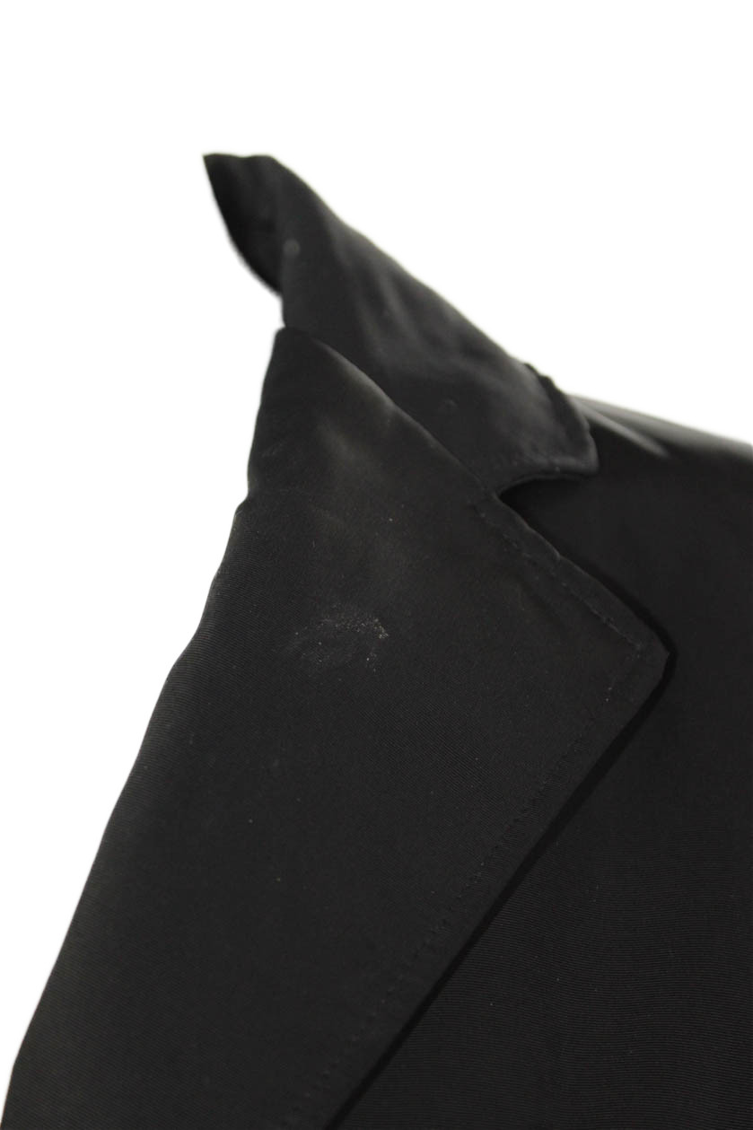 Armani Collezioni Womens Solid Button Down Mid Le… - image 2