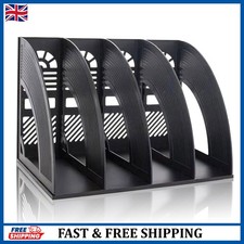 Arched File Organiser Desktop File Organizer A4 Documents File Holder Office Des