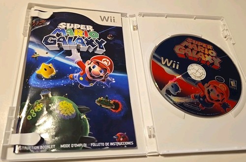 Super Mario Galaxy Nintendo Wii (2007) Game CIB Complete Tested.. - Picture 2 of 3