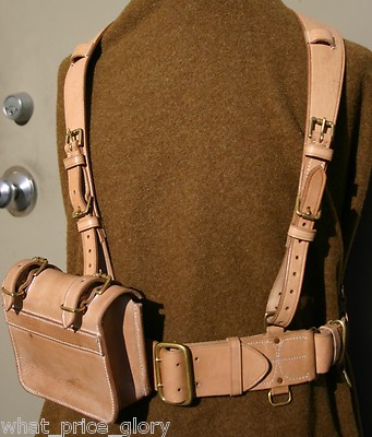 Canadian 1916 Pattern Oliver Leather Yoke (Shoulder straps) | eBay