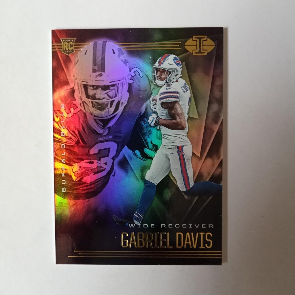2020 Panini Illusions Holo Foil Gabriel Davis Bills Rookie #43