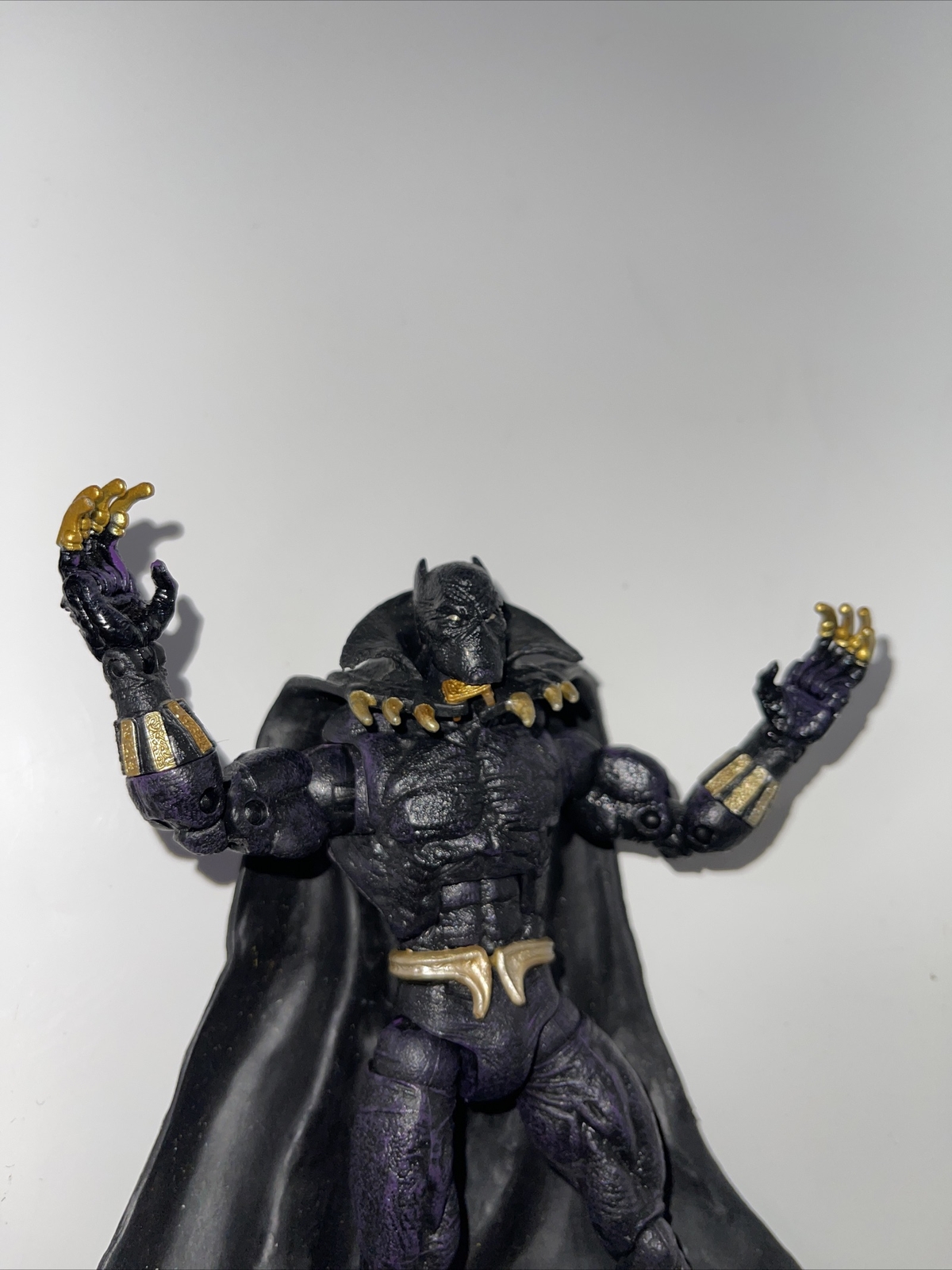 Black Panther Marvel Legends Sentinel BAF Series 10  6”2005 Toy Biz  thumbnail 3