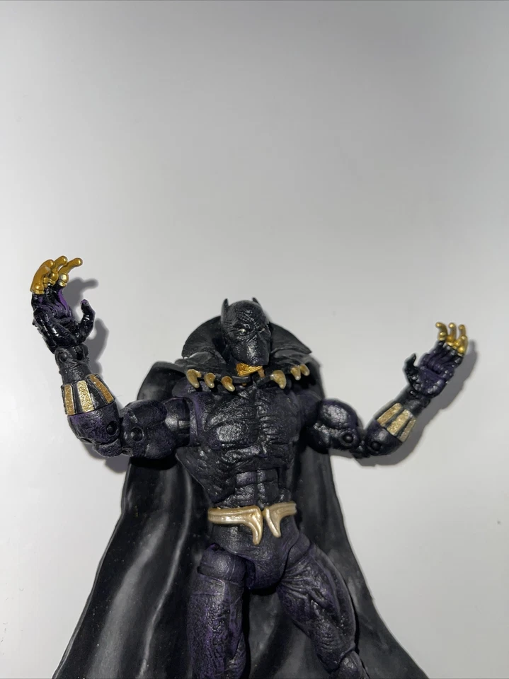 Black Panther Marvel Legends Sentinel BAF Series 10 6”2005 Toy Biz - Image 3 of 4