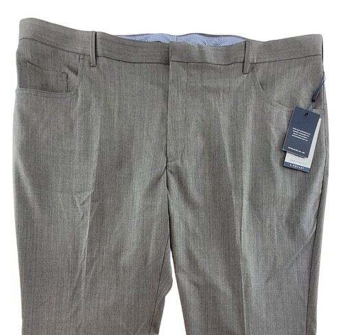NEW-Size 46R Mens Hart Schaffner Marx Dress Pants New York Fit Wool Blend $155 - Picture 2 of 9
