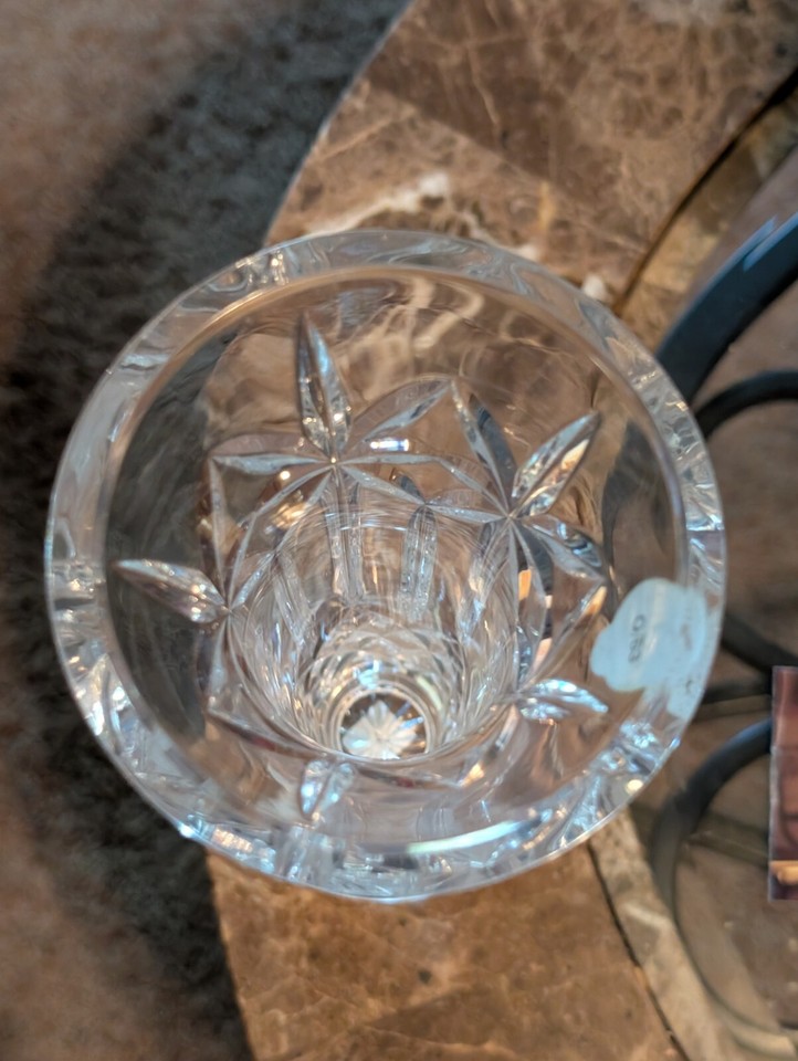 Waterford Crystal Balmoral Cut Flower Bud Vase New With Box & Manual eBay