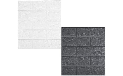Brick Wall Stickers 13x15inch Faux Brick Wall Panels Foam Brick Stickers Decor
