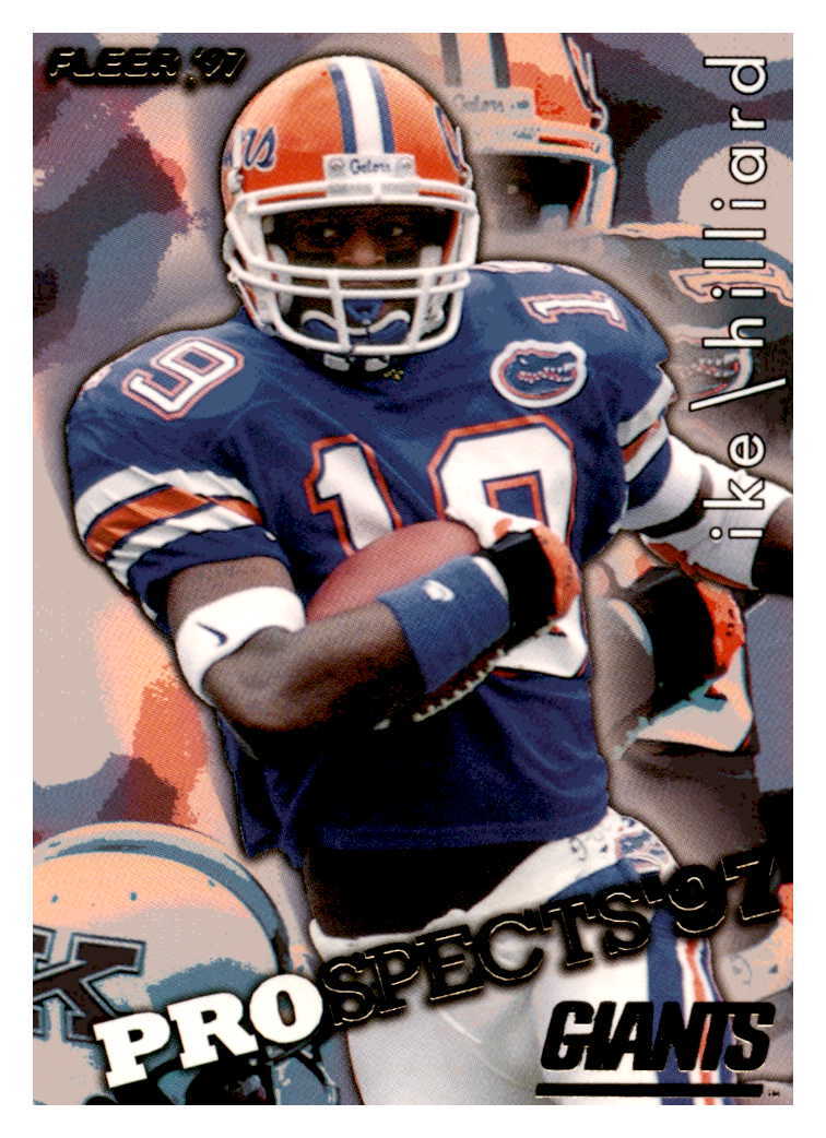 1997 Fleer #7 Ike Hilliard Prospects EX