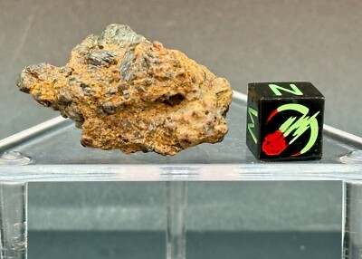 NWA 17059 (21.29 grams) Diogenite Meteorite Stone with small patch