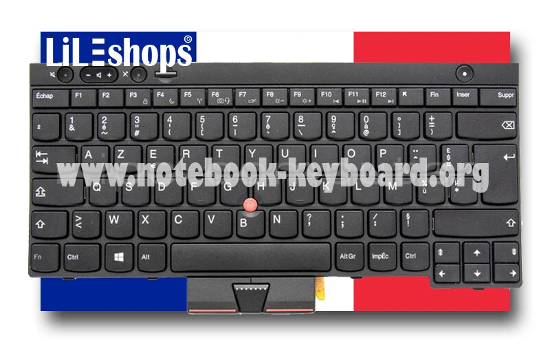 Clavier Français Original Pour Lenovo ThinkPad L530 T530 T530i W530 - Photo 1/1
