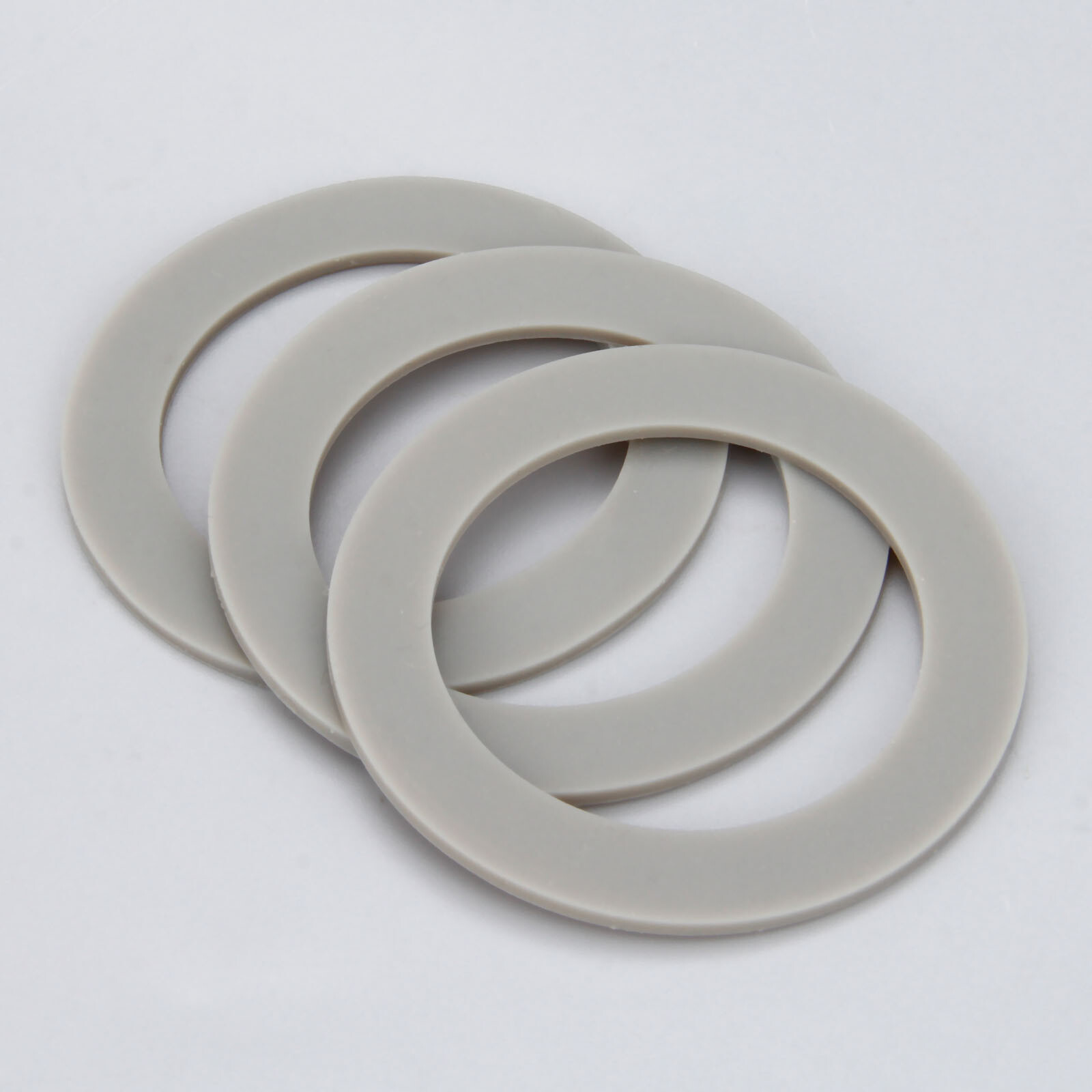 3x 66mm Black Rubber Gasket Sealing Rings Replacement For Hamilton Beach Blender