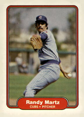 1982 Fleer #600 Randy Martz