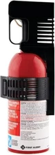 First Alert Auto Fire Extinguisher Compact Vehicle Safety Metal Mountable Unit