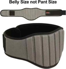 MRX Weight Lifting Belt 8 inch Wide Back Support Gym Workout Fitness Training